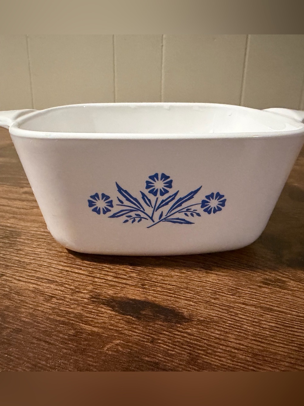 Corningware Blue Corn Flower 2.5 cup dish